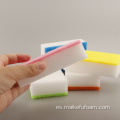 Rainbow Color Sheading Pad con esponja de limpieza mágica